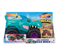 Hot Wheels Monster Trucks Pożeracz aut Mega Wrex - 1023547 - zdjęcie 6